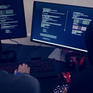 Diverse computer hacking shoot