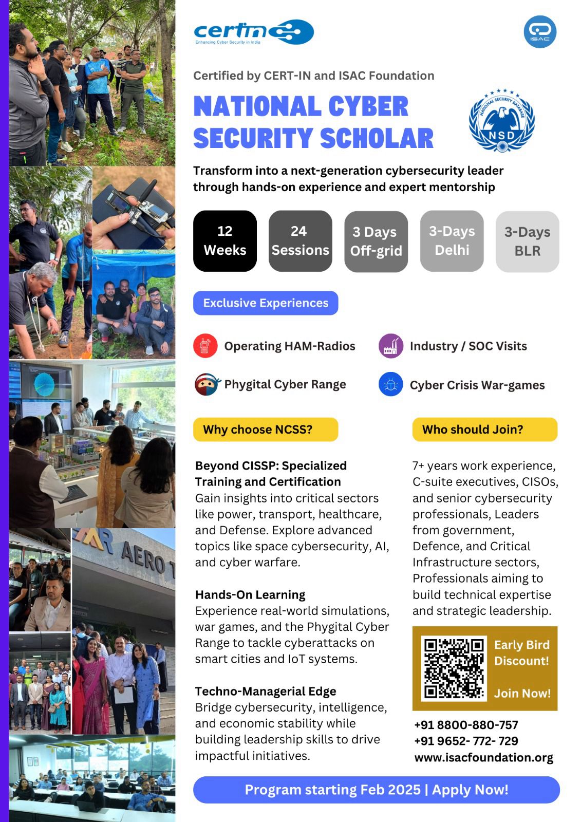 National Cyber Security Scholar - Information Sharing and Analysis Center